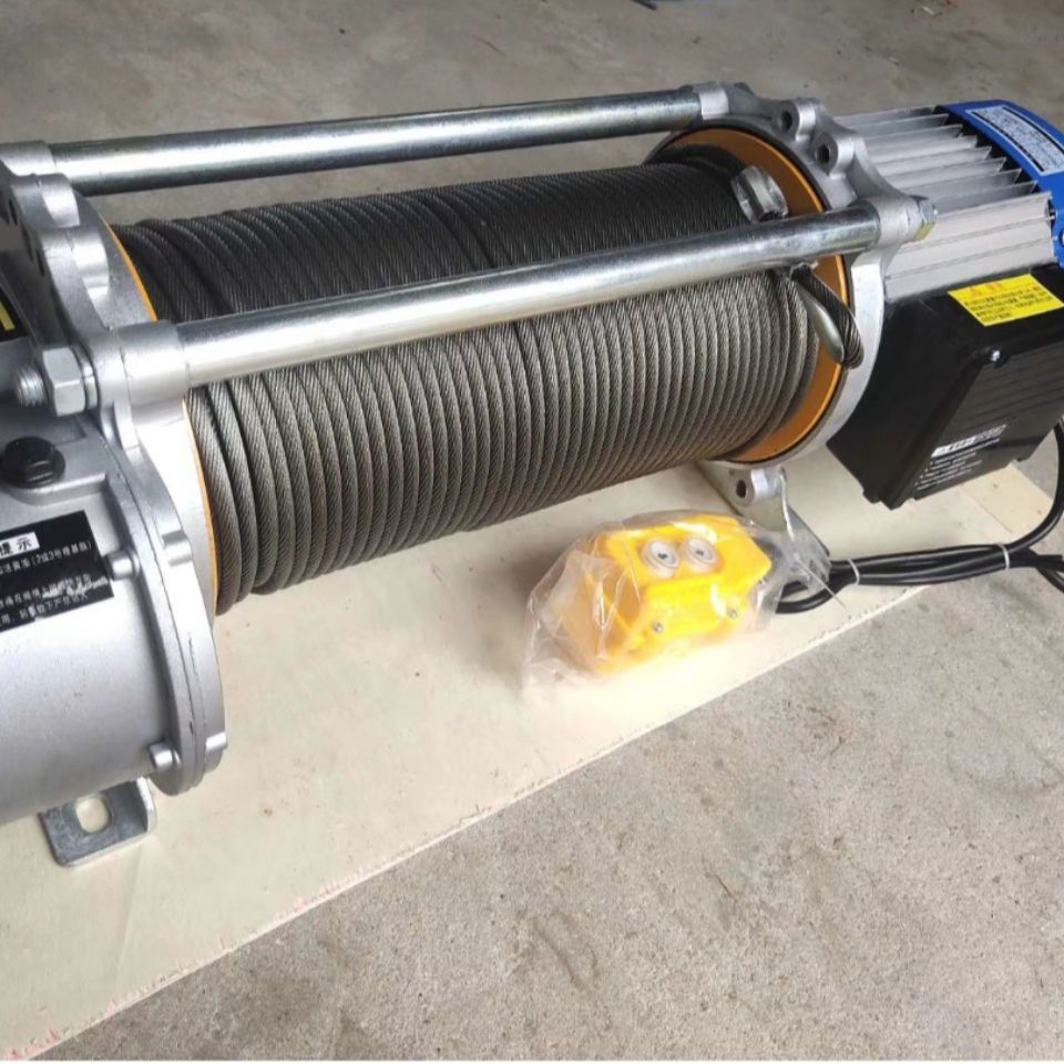 纯铜电机多功能电动提升机升降机电动葫芦220v家用小吊机1吨