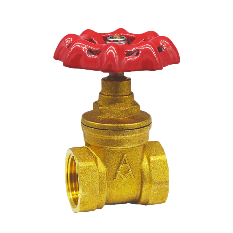 4分6分正品埃美柯铜闸阀家用自来水管道表前总阀门dn152025铜阀门