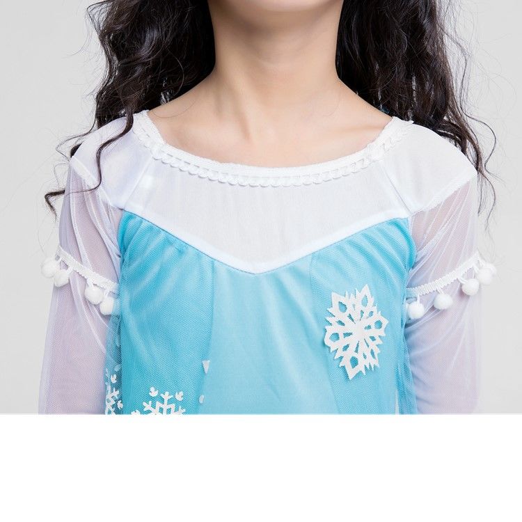 Frozen Princess Dress Children's Skirt Summer Dress Girls Dress Little Girl Aisha Princess Dress New