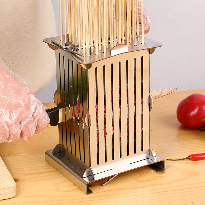 不锈钢串串神器穿串神器烧烤穿肉器全自动家用商用窜串神器穿串机