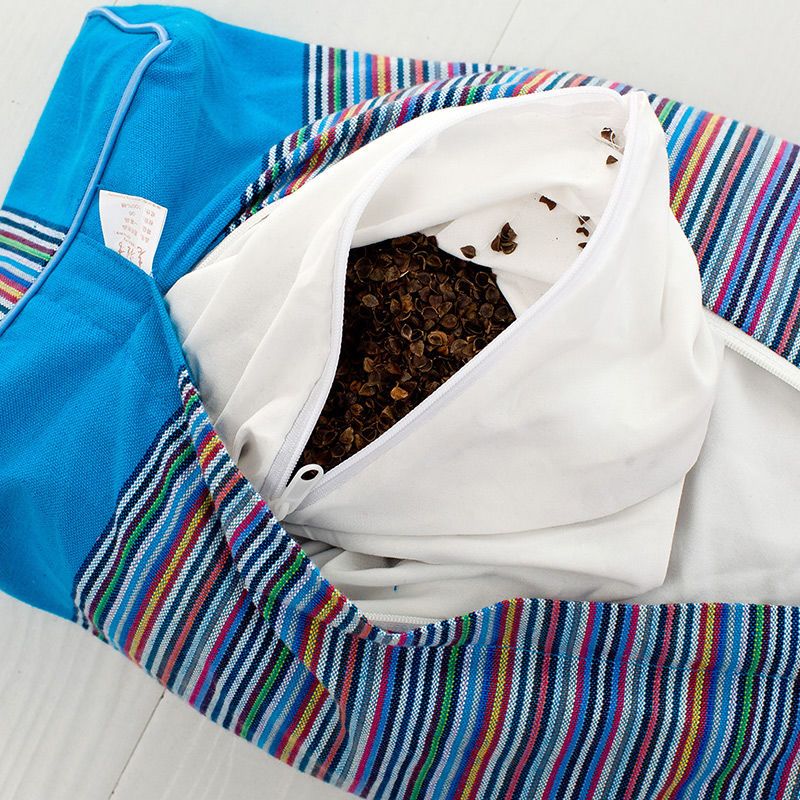 纯棉粗布荞麦枕颈椎专用枕头枕芯学生成人保健修复护颈枕