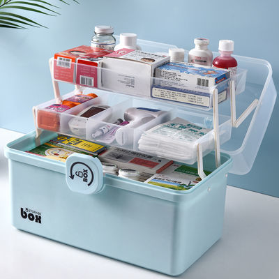 超大号医药箱家用多层大容量便携医疗应急常备药家庭装药品收纳盒