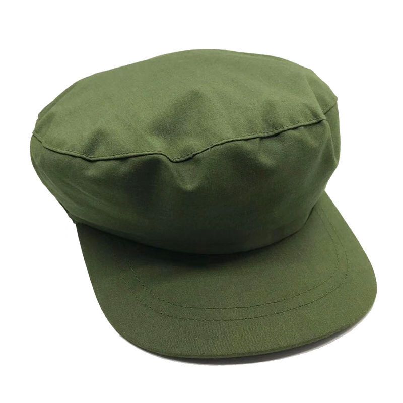 65式军绿解放帽军迷帽演出帽五角星帽演出老兵帽平顶帽收藏纪念帽