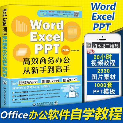 Word Excel从入门到精通 wps Excel办公软件教程 计算机应用基础