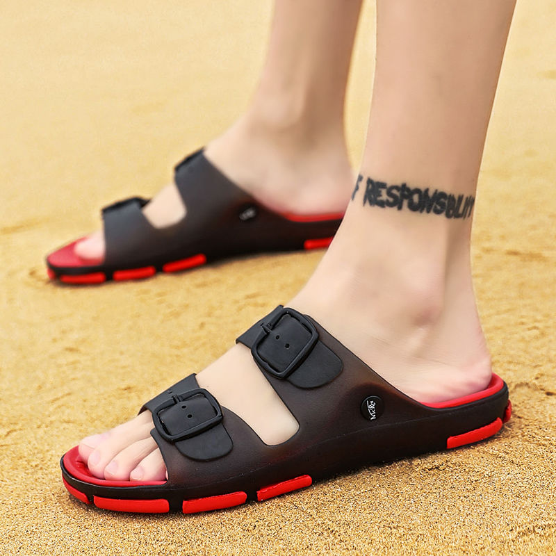 Slippers men's summer fashion outdoor wear Korean personality outdoor trend couple new cool slippers men's Beach Flip Flop