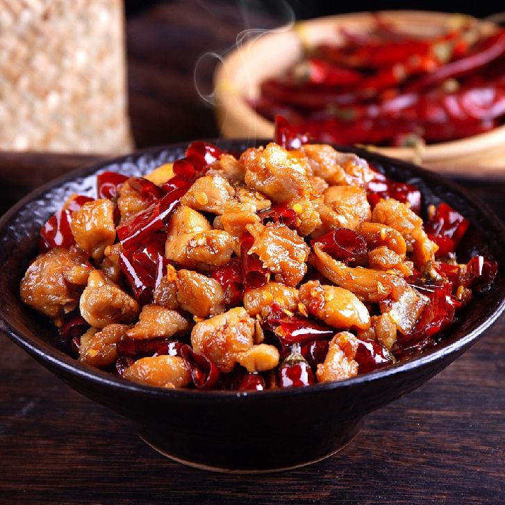 谭八爷自贡冷吃兔肉丁袋装麻辣熟食肉类兔腿兔头四川特产零食小吃