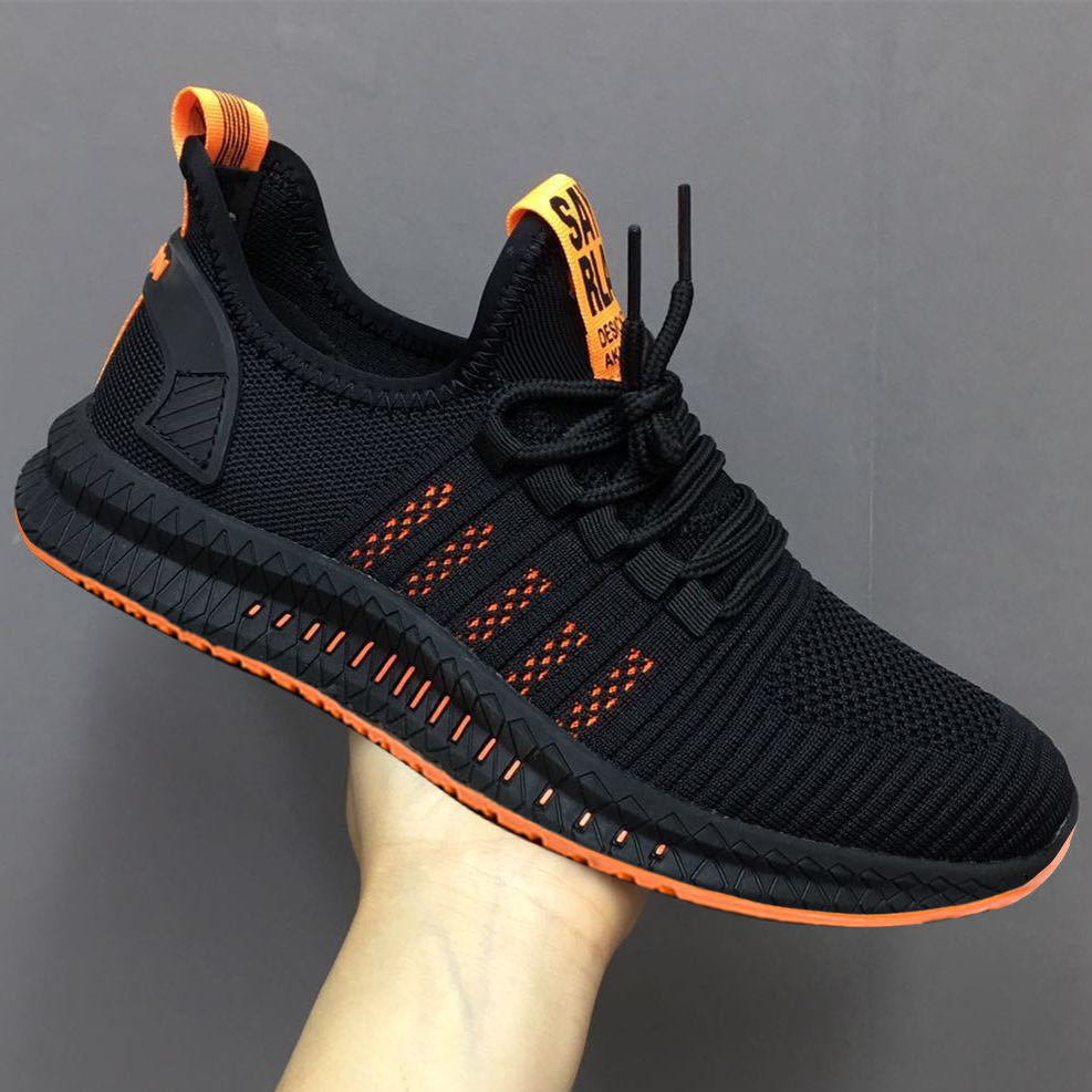Spring and summer 2020 new casual shoes trend versatile board shoes Korean sports shoes men's running single shoes