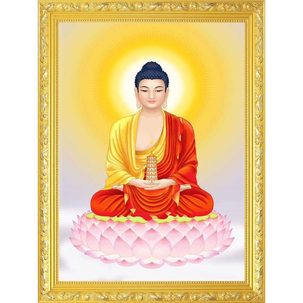 大小款药师佛药师琉璃光如来佛像画像挂像挂画贴画可带框 虎窝拼