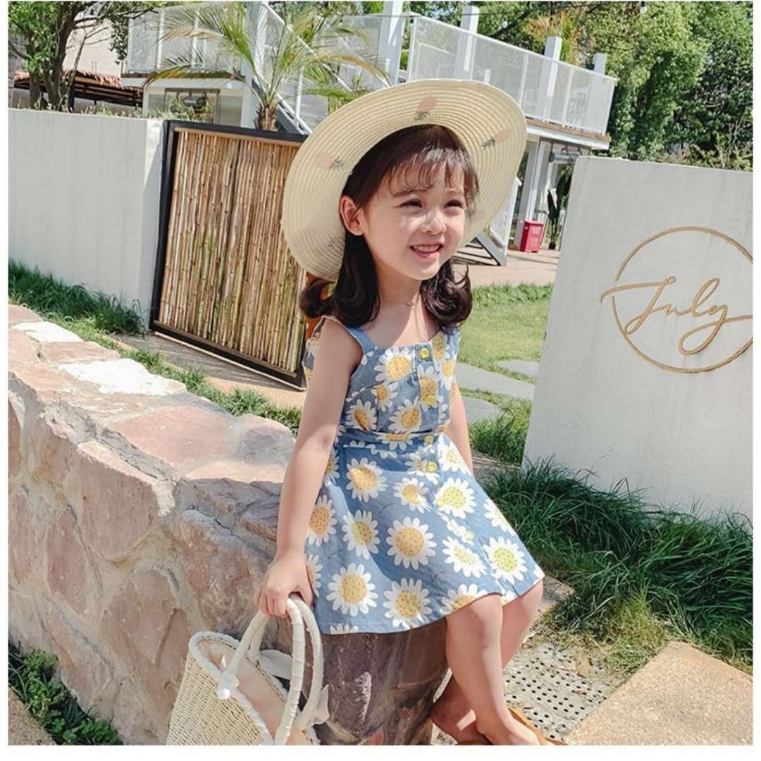 Girls' suit summer dress 22 new children's Korean version middle and small children's summer style girls' fashionable two-piece skirt