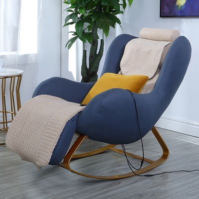 电动按摩椅家用自动全身多功能小户型休闲单人沙发北欧家具摇摇椅