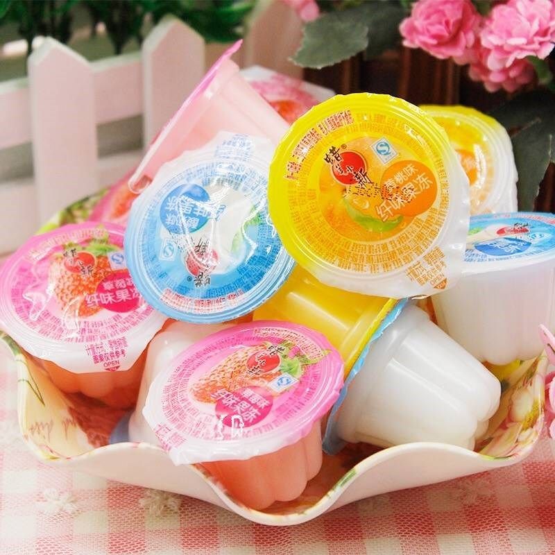 蜡笔小新果冻整箱2100g纤味果冻布丁多口味儿童休闲夏日零食食品_拼多