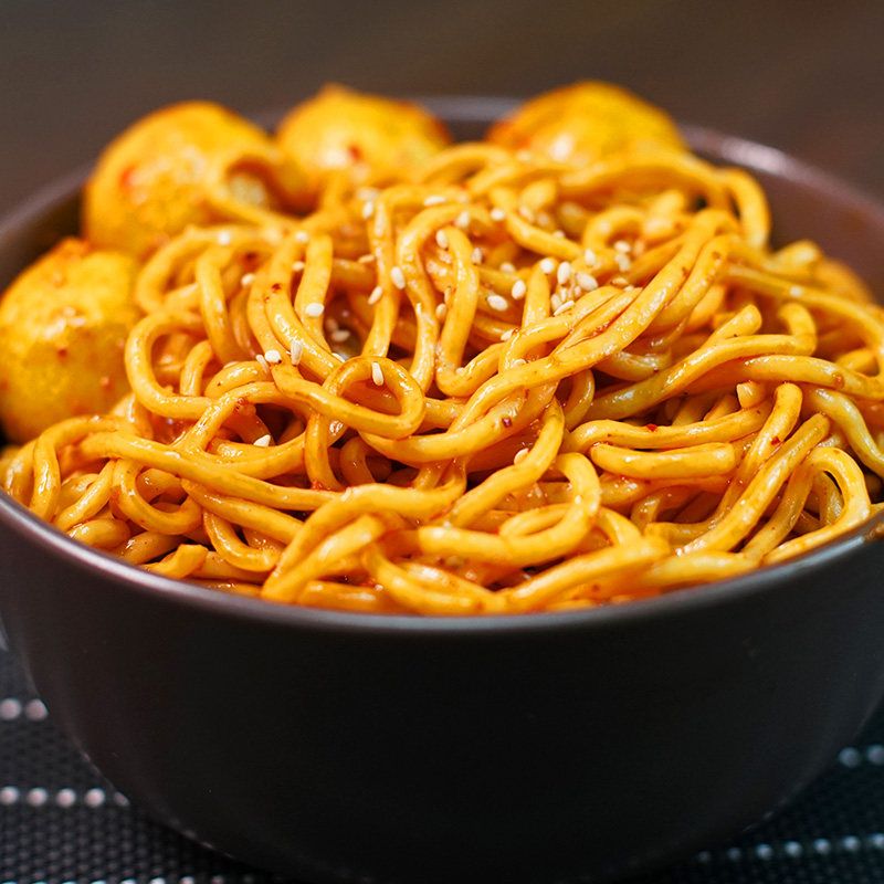 港式车仔面寿桃牌车仔面xo酱12包装整箱方便面袋装泡面非油炸