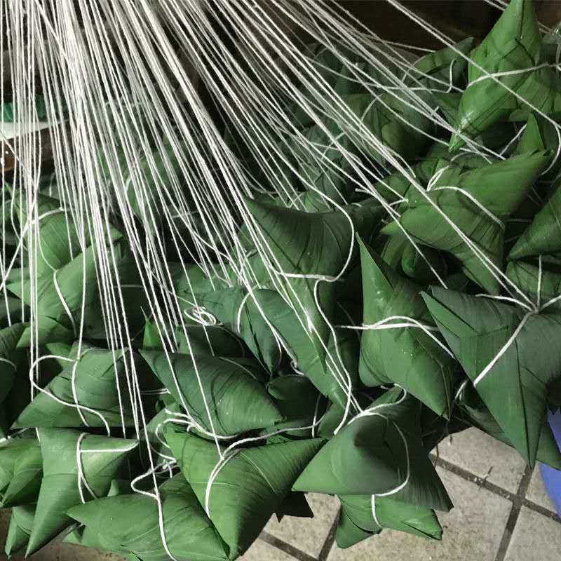 37861-【工厂直发】20粽子批发鲜肉粽蛋黄肉粽蜜枣粽端午节白米粽子-详情图
