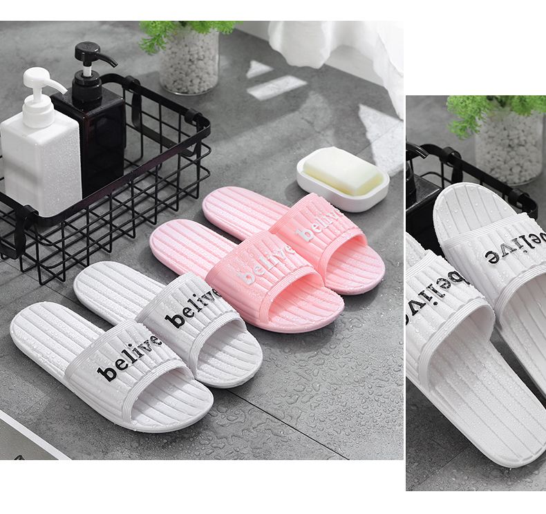买一送一新款2双装拖鞋女夏韩版室内防滑洗澡软底家居家情侣拖鞋