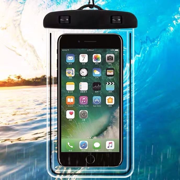 Mobile phone waterproof bag waterproof mobile phone cover take away rider's special touch screen transparent photo taking swimming mobile phone cover universal