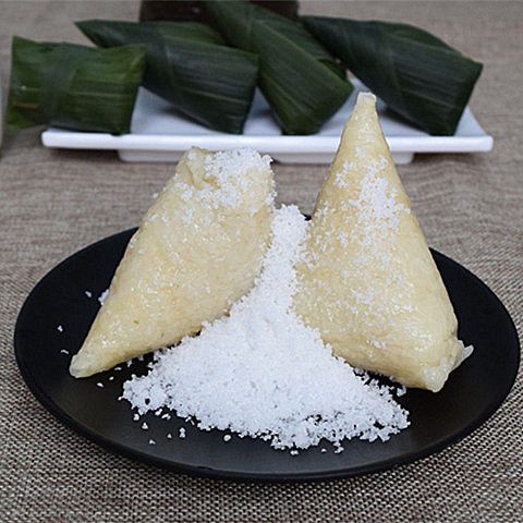 37861-【工厂直发】20粽子批发鲜肉粽蛋黄肉粽蜜枣粽端午节白米粽子-详情图