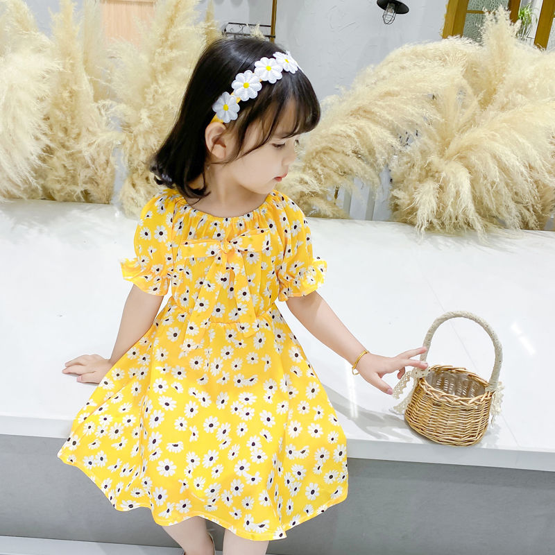 Baby girl Princess Dress summer dress new 3-year-old girl dress