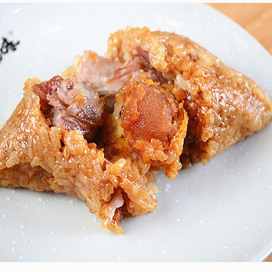 37861-【工厂直发】20粽子批发鲜肉粽蛋黄肉粽蜜枣粽端午节白米粽子-详情图
