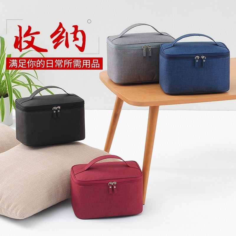 Men's washing bag large capacity cosmetic storage bag convenient thickening portable cosmetic bag travel outdoor carry on