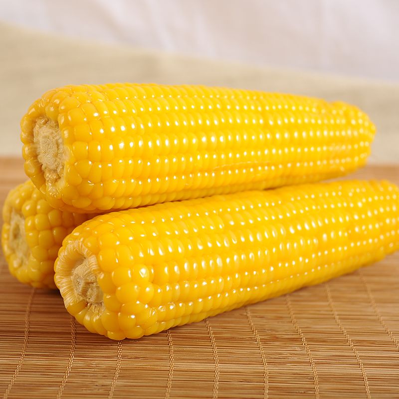 19年忻州新鲜黄糯玉米山西特产绿色甜糯粗粮早餐糯玉米棒8支包邮