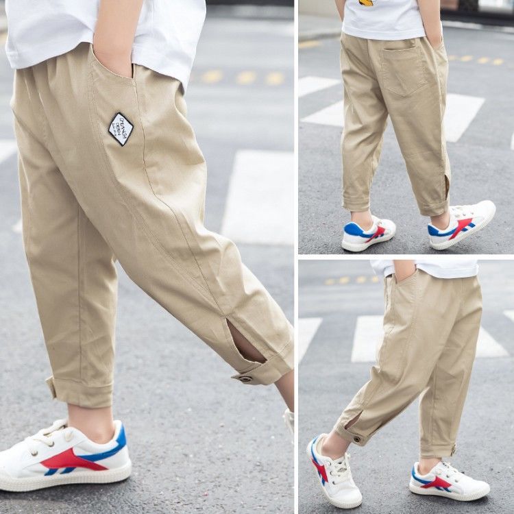 Boy's trousers thin summer clothes 2020 new children's casual pants