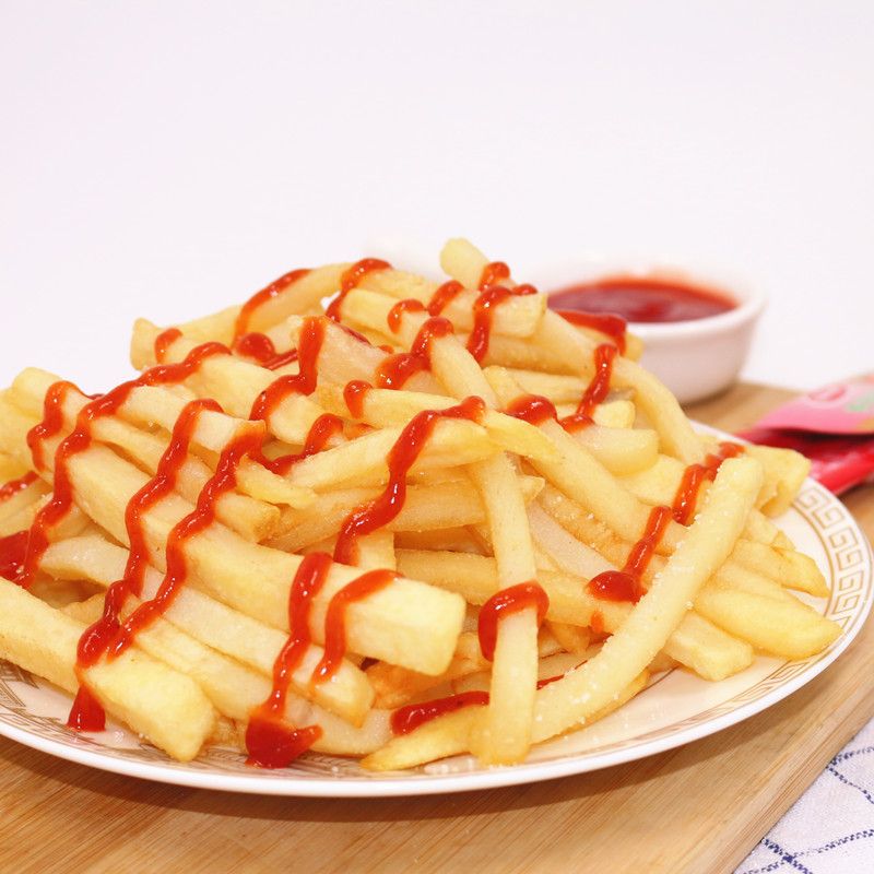 kfc薯条细薯粗薯条美式炸薯条冷冻油炸小吃半成品商用包邮