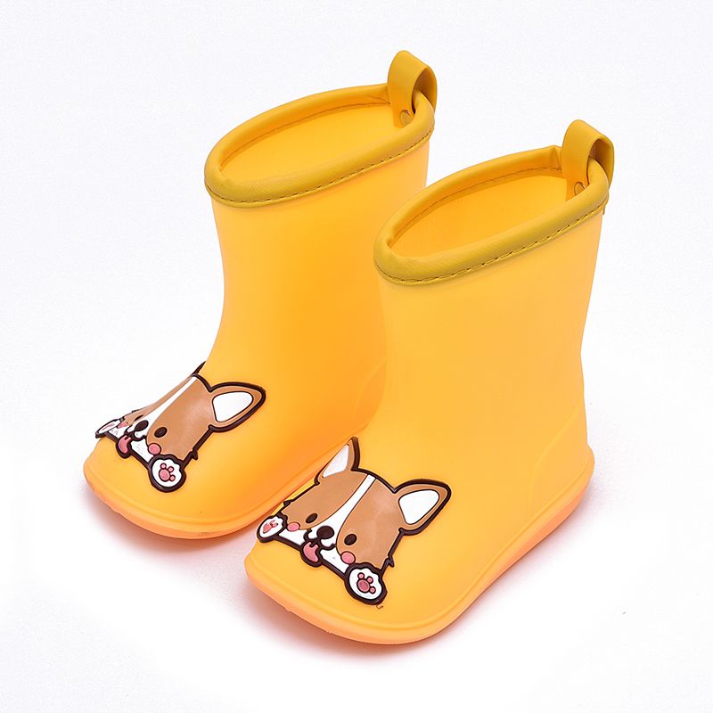 Baby rain boots water shoes children's rain shoes antiskid boys and girls 1-6 years old toddler shoes baby shoes small shoes waterproof