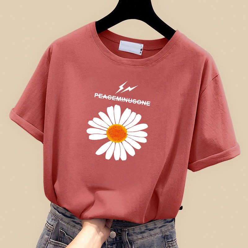 Summer short sleeve t-shirt female student Korean loose new clothes large women's half sleeve ins top women's fashion