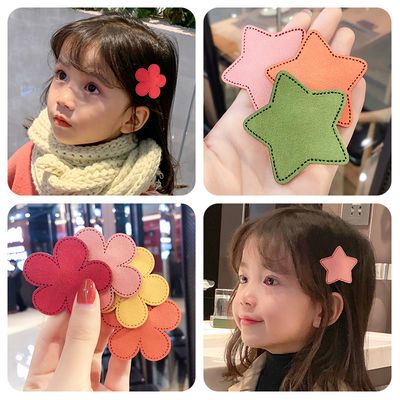 儿童发卡韩国少女头饰宝宝发夹婴幼儿可爱边夹bb夹女童刘海碎发夹