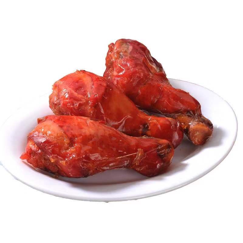 开袋即食批发100g乡巴佬鸡腿真空包装卤味熟鸡肉零食五香味多规格