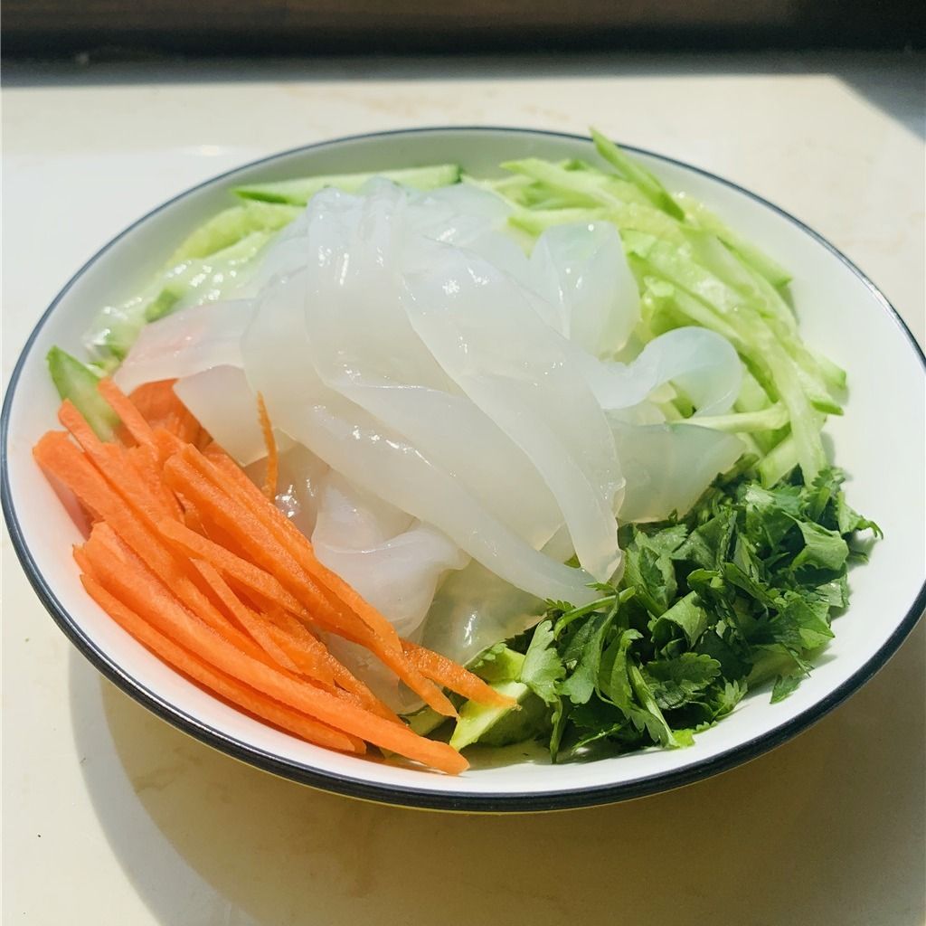 【东北大拉皮】鲜拉皮批发水晶凉皮粉皮凉拌菜懒人速食包邮