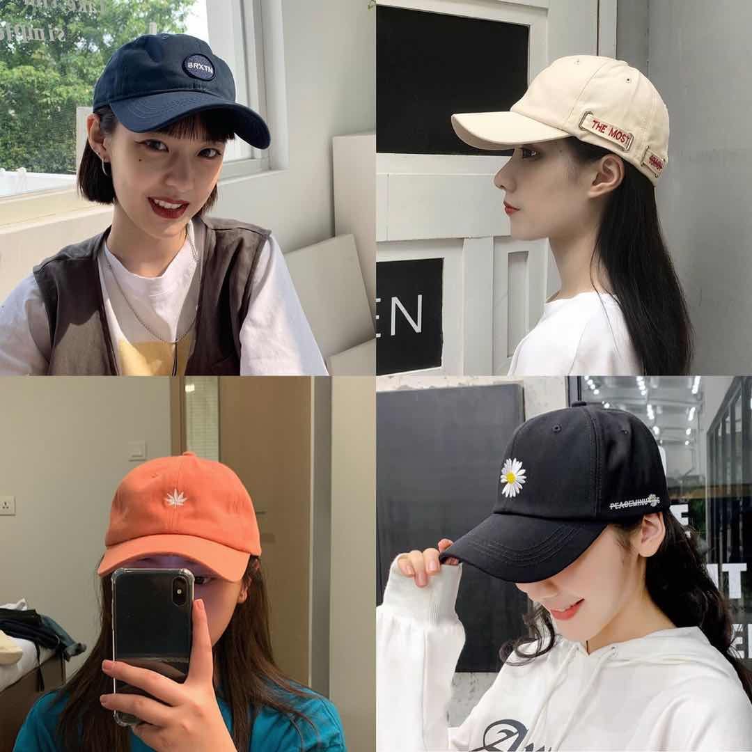 Hat female sunshade hat versatile Korean fashion ins sun hat summer duck cap student couple baseball cap man