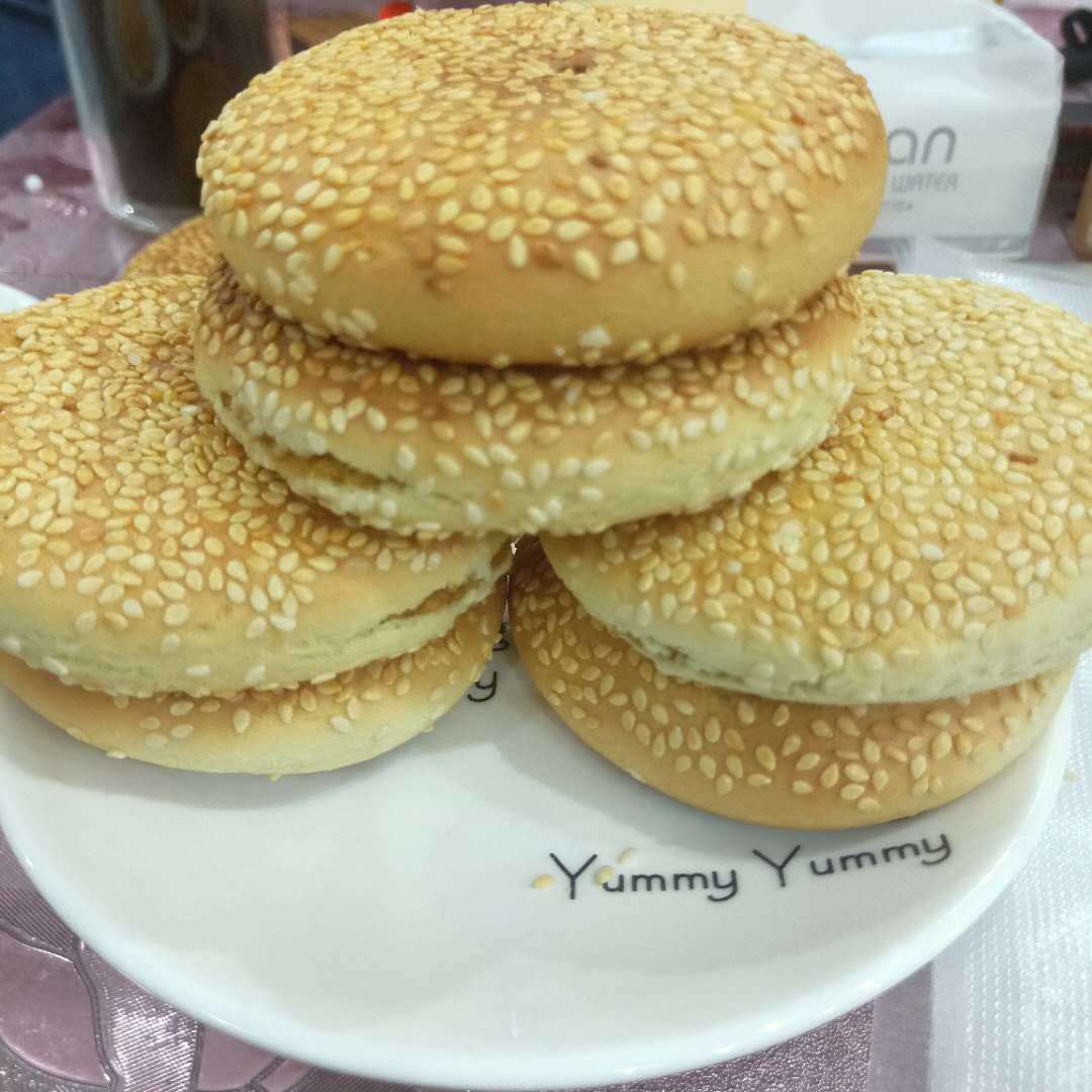 湖北竟陵特产通山麻饼桂花茶油芝麻饼中秋月饼传统糕点心零食小吃