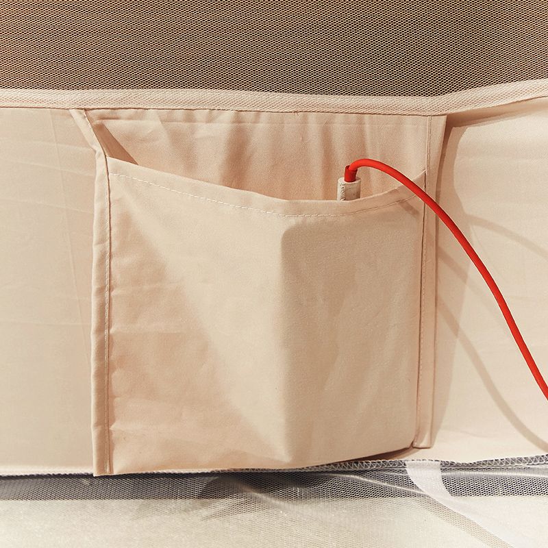 新中式蚊帐免安装蒙古包家用全底1.8m床防蚊1.5m防摔1.2米纹帐2米