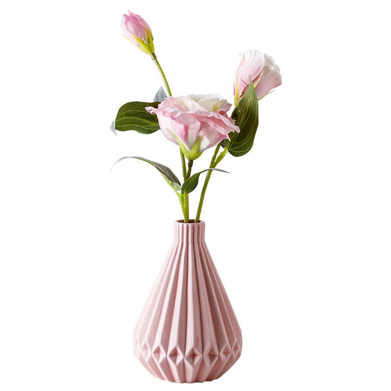 陶瓷插花花瓶摆件北欧客厅创意装饰品房间电视柜家居水培干花花瓶