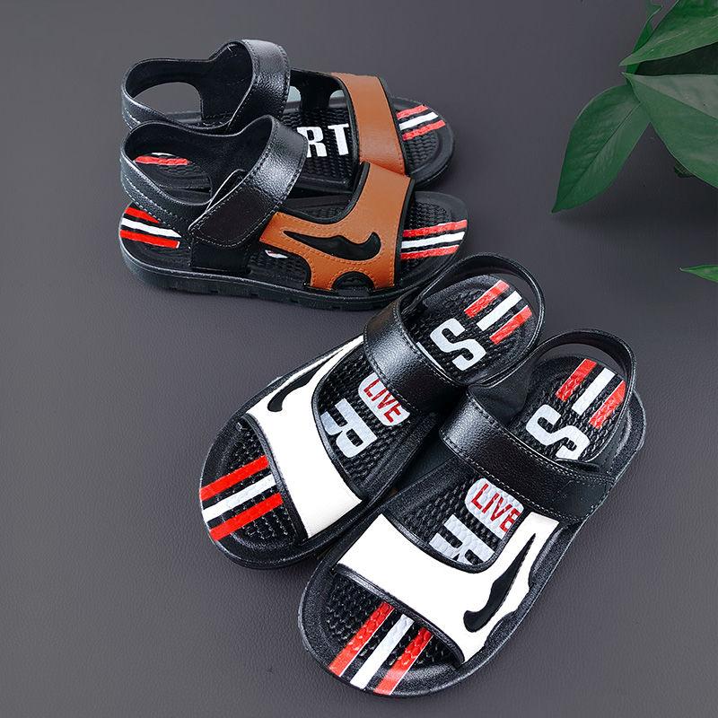 Boys' sandals 2020 new boys' middle and large children's Non Slip little boys' summer baby shoes children's shoes soft soled children's shoes