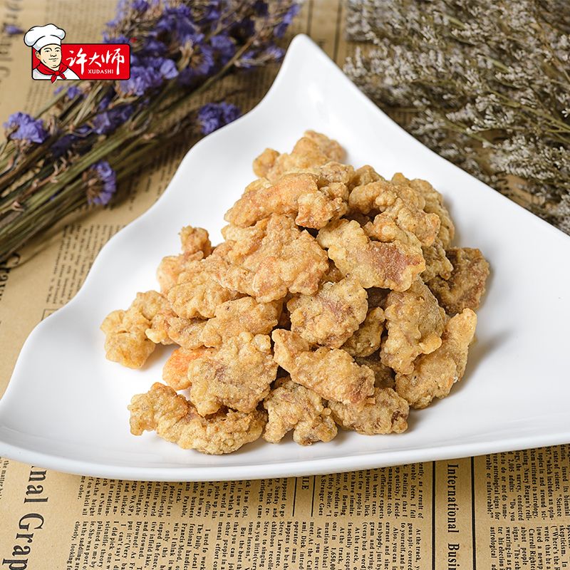 许大师黄金小酥肉300g包邮火锅食材猪肉油炸猪肉油炸酥肉小吃5月12日