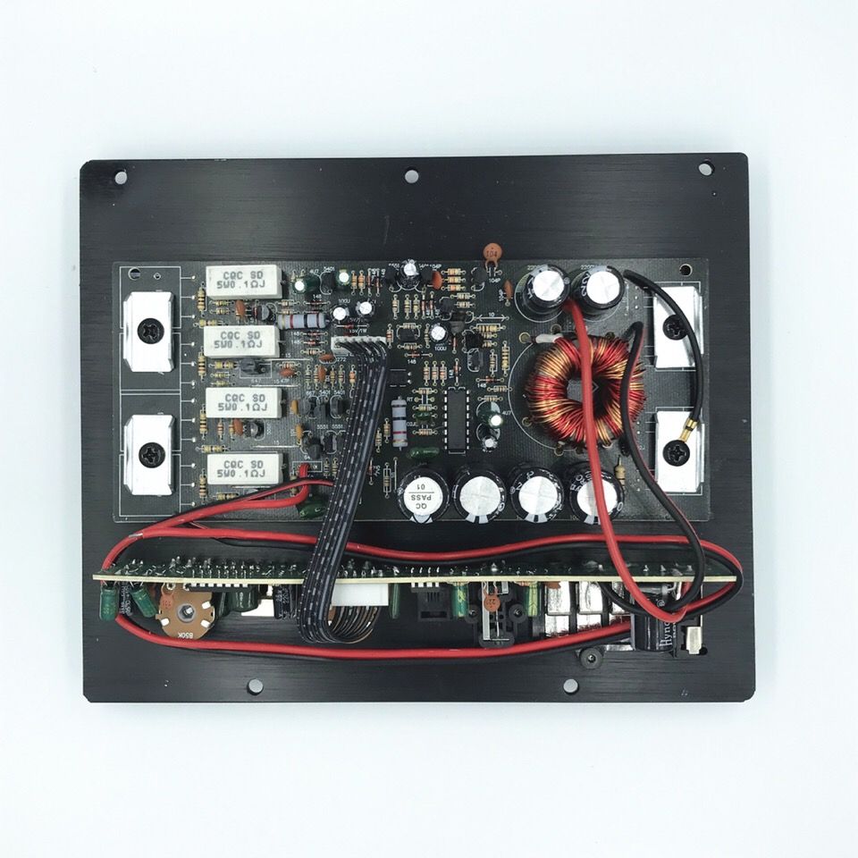 8寸10寸汽车低音炮功放主板12v大功率外露式车载音响炮芯功放板