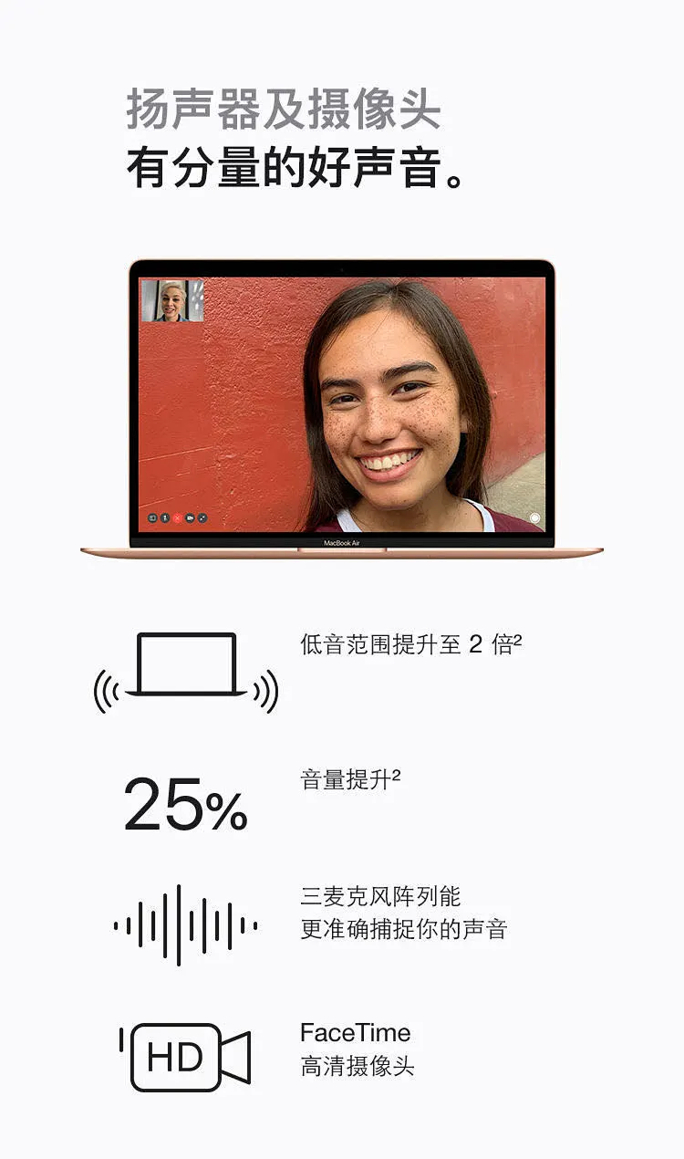 Apple 苹果 2020款 MacBook Air 13.3英寸笔记本电脑 6349元包顺丰（京东7799元） 买手党-买手聚集的地方