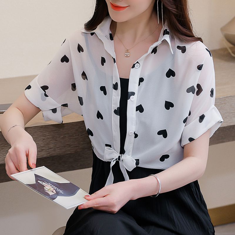 配吊帶裙子的雪紡衫女2023新款披肩夏季短款外搭韓版薄防曬衣外套