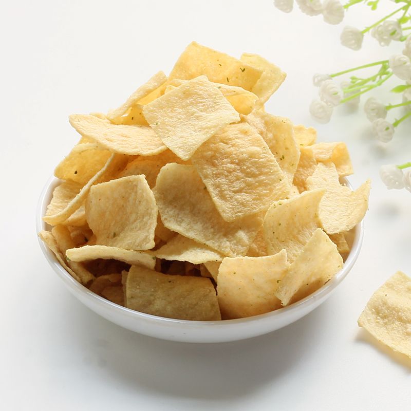 绿康码头山药片薄片33g/袋手工山药片薯片锅巴童年零食大礼包