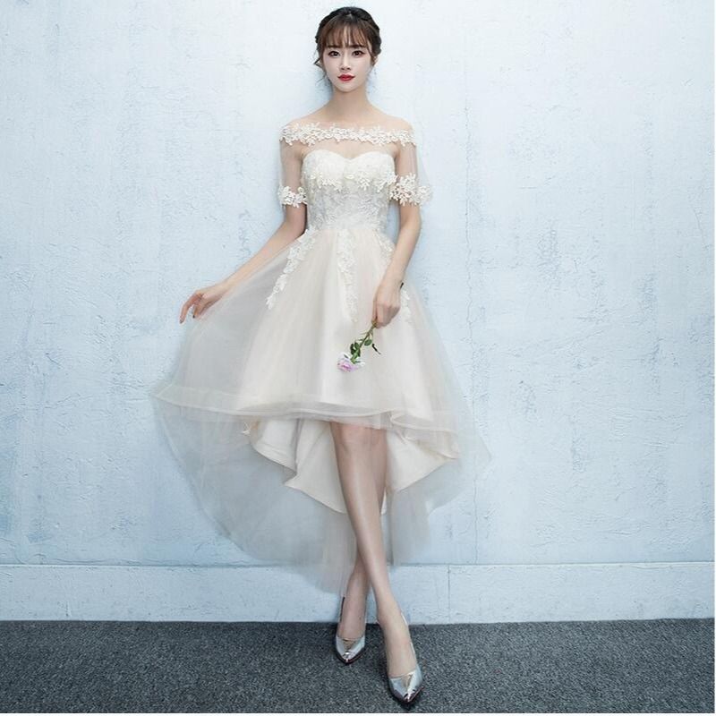 晚礼服2020新款生日派对一字肩长款伴娘服宴会姐妹团女连衣裙显瘦