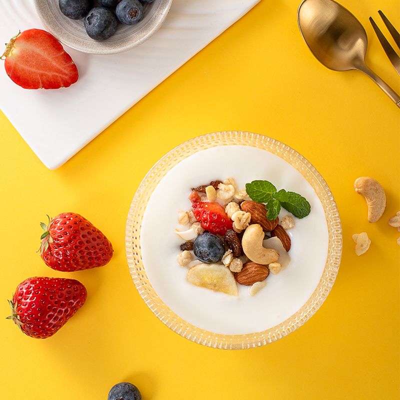 智力水果燕麦片混合麦片水果燕麦片水果麦片早餐水果坚果麦脆干吃