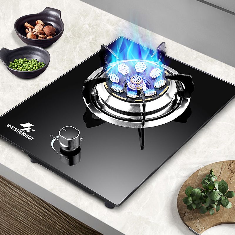 申花燃气灶煤气灶单灶头液化气灶家用节能猛火灶天然气灶单个台式