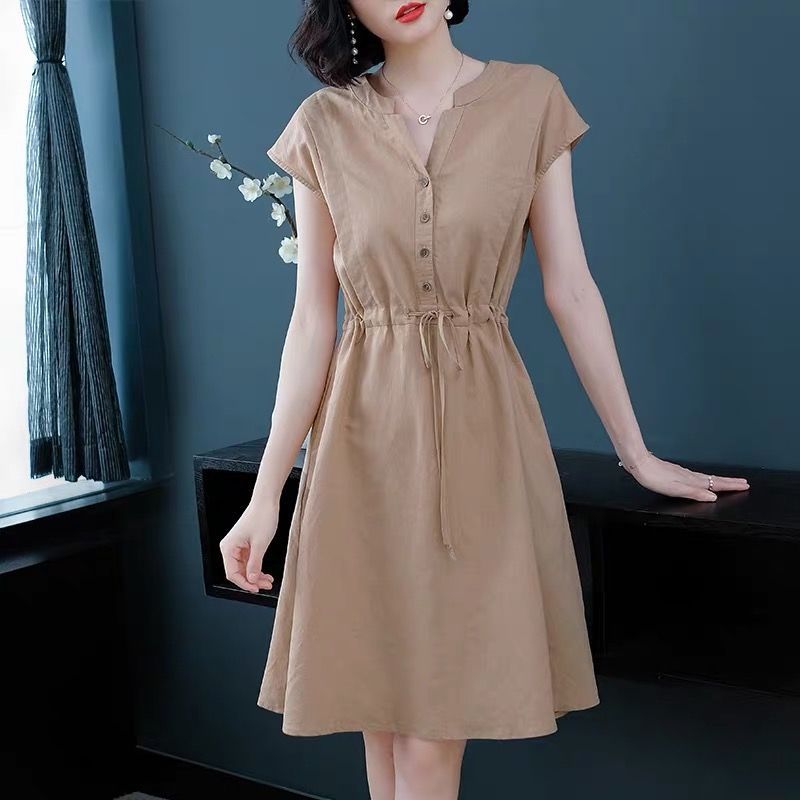 夏天气质新款夏季女装裙子连衣裙中长