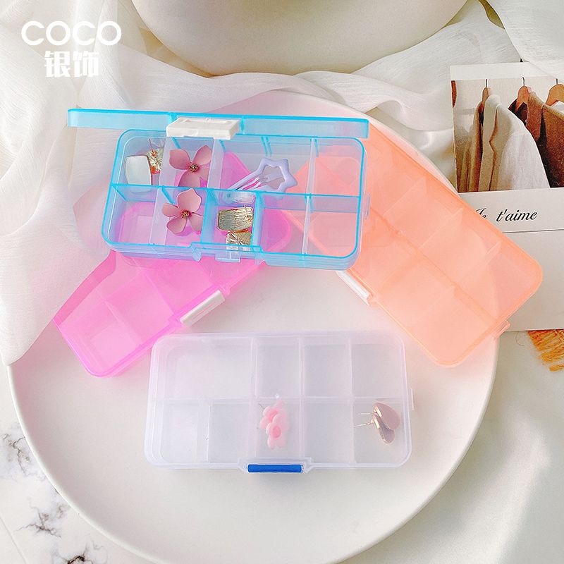 Earring Storage Box Small Delicate Earring Box Small Simple Jewelry Earrings Large Capacity Portable Earrings Jewelry Box