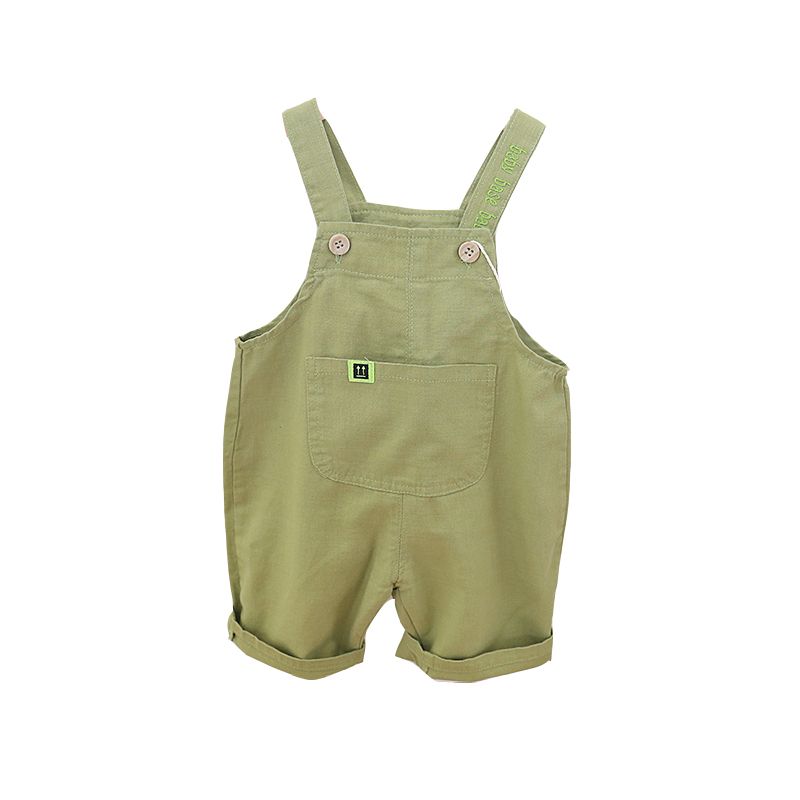 Baby breeches summer thin 1-3 year old boys and girls open-end 2-body pants children's loose foreign style short 5-pants