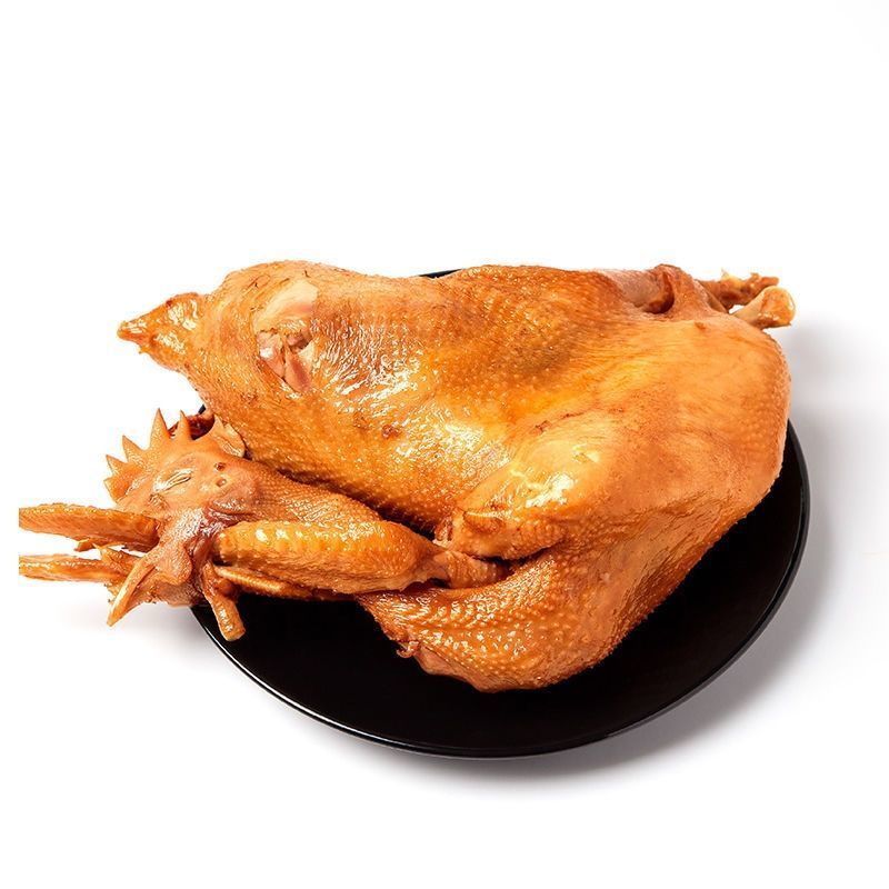 正宗德州五香扒鸡500g熟食烧鸡开袋即食鸡肉卤味零食山东名吃扒鸡