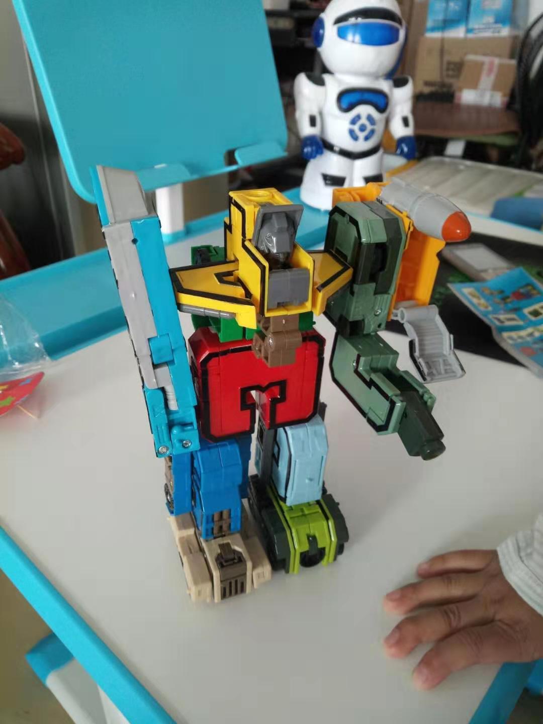 0-9数字变形玩具全套装汽车合体机器人金刚智力男孩儿童益智创意