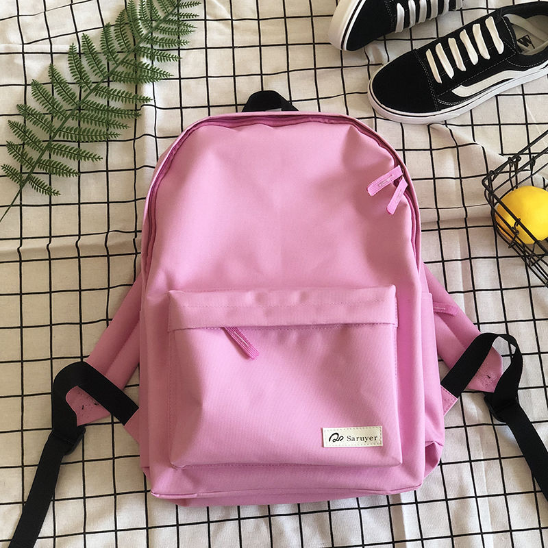 Schoolbag female Japanese department simple and Versatile Campus Backpack